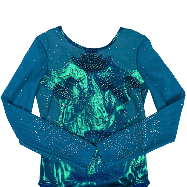 Justaucorps Mila Pacblue Kelly Manches Longues