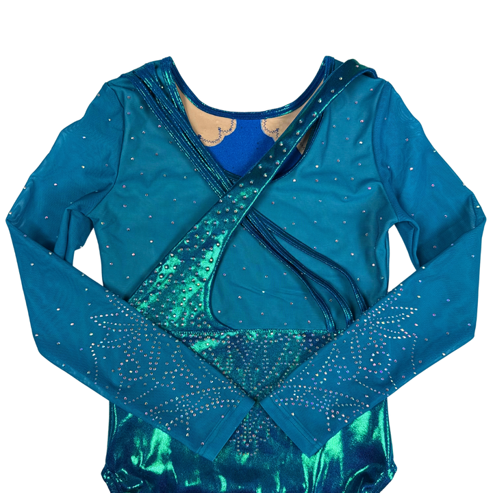 Justaucorps Mila Pacblue Kelly Manches Longues