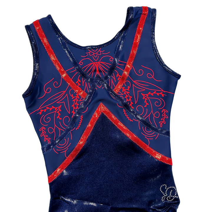 Combinaison de gymnastique GV Barendrecht Sans manches