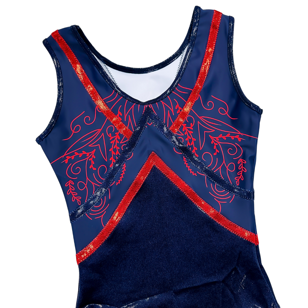 Combinaison de gymnastique GV Barendrecht Sans manches