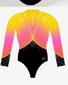 Gymnastics suit KDO Alblasserdam Milou Blue