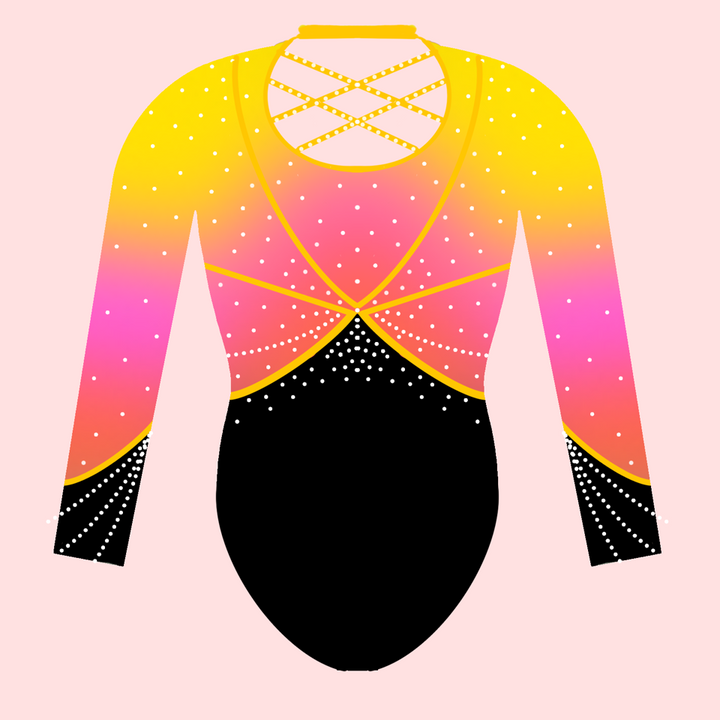 Gymnastics suit KDO Alblasserdam Milou Blue