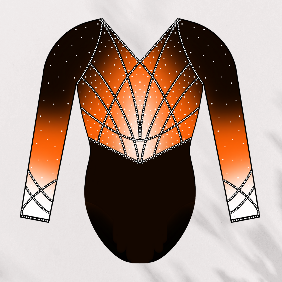 Gymnastics suit GV Barendrecht Sleeveless