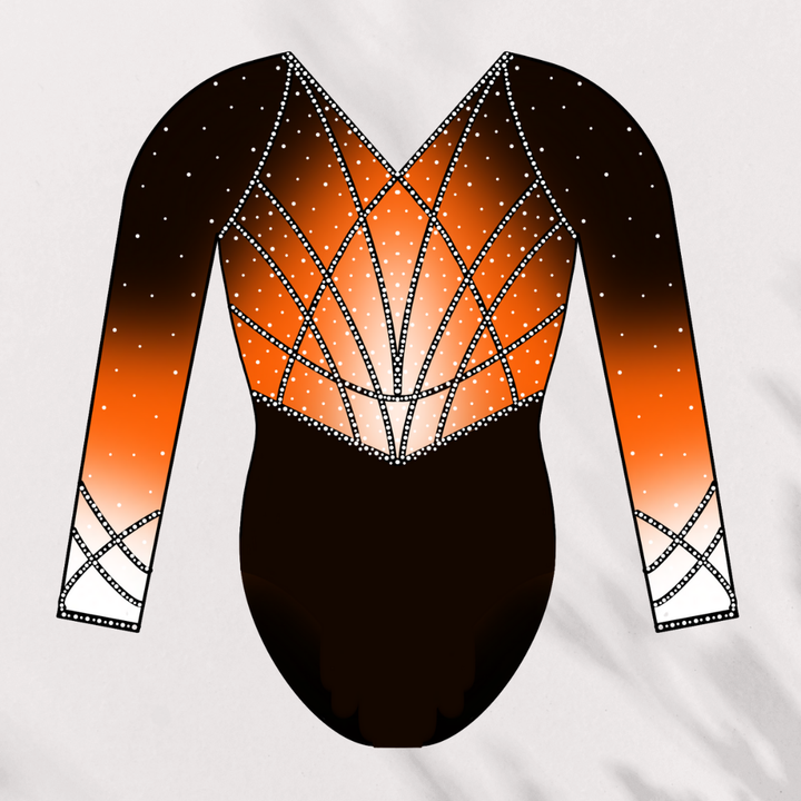 Gymnastics suit GV Barendrecht Sleeveless