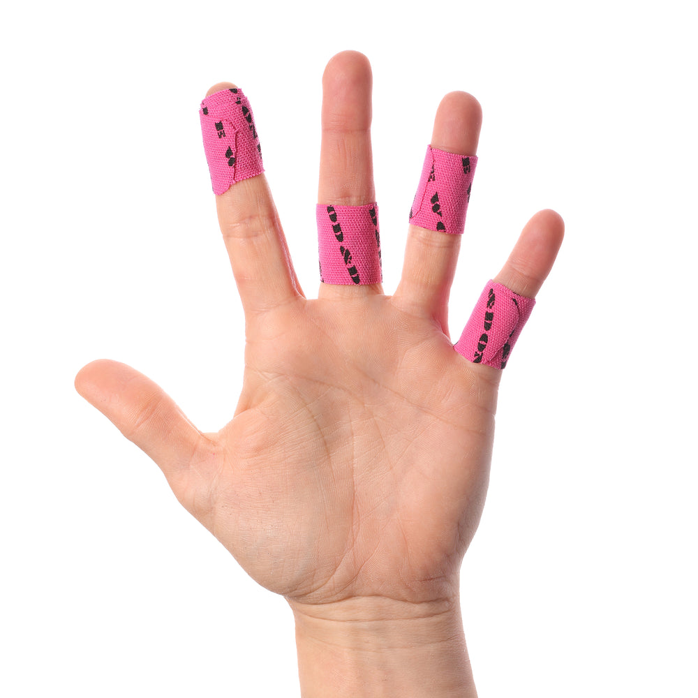 Ripguards vinger tape roze hand