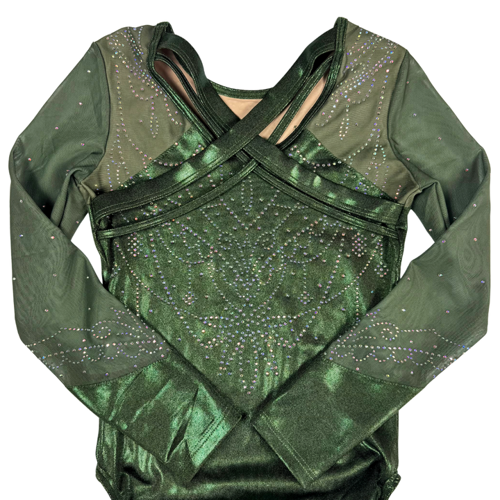 Justaucorps Roxy Kaki Vert Manches Longues