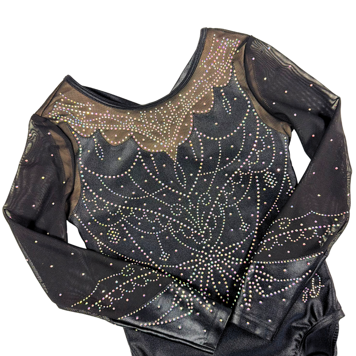 Justaucorps Roxy Noir Manches Longues