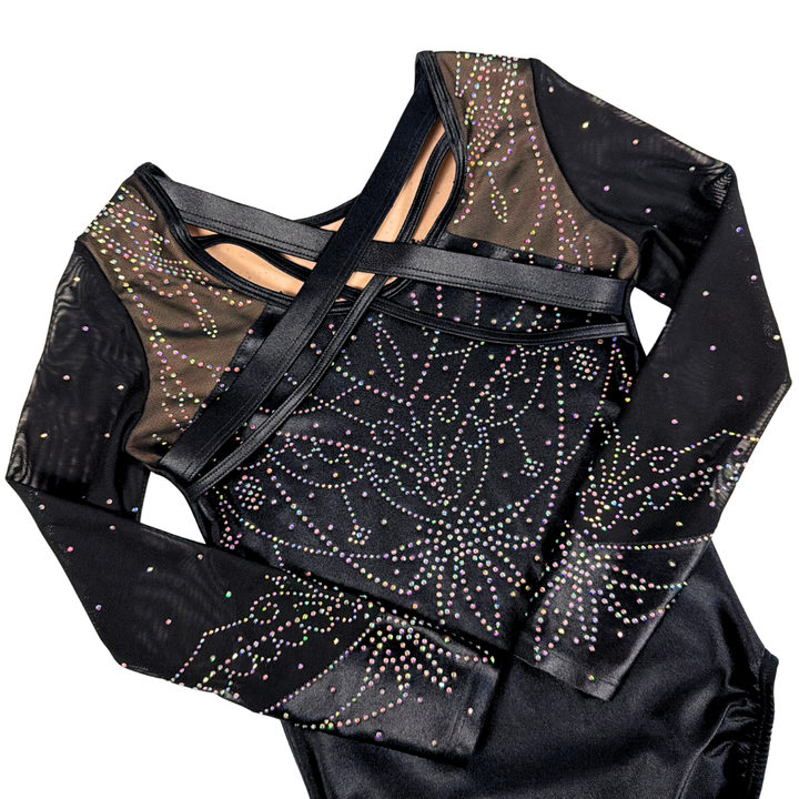 Justaucorps Roxy Noir Manches Longues