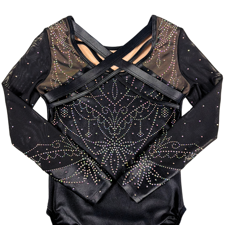 Justaucorps Roxy Noir Manches Longues