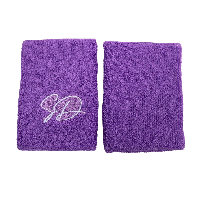 Wristbands Purple - Set of 2 pieces