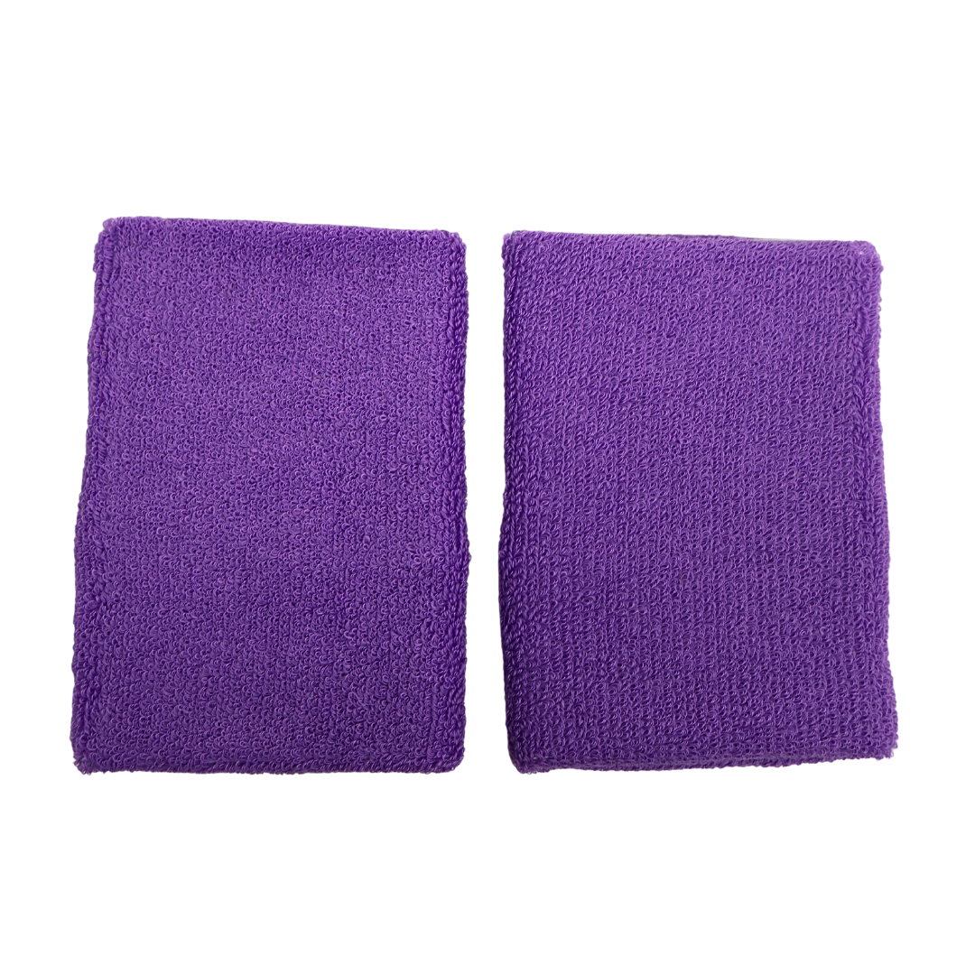 Wristbands Purple - Set of 2 pieces