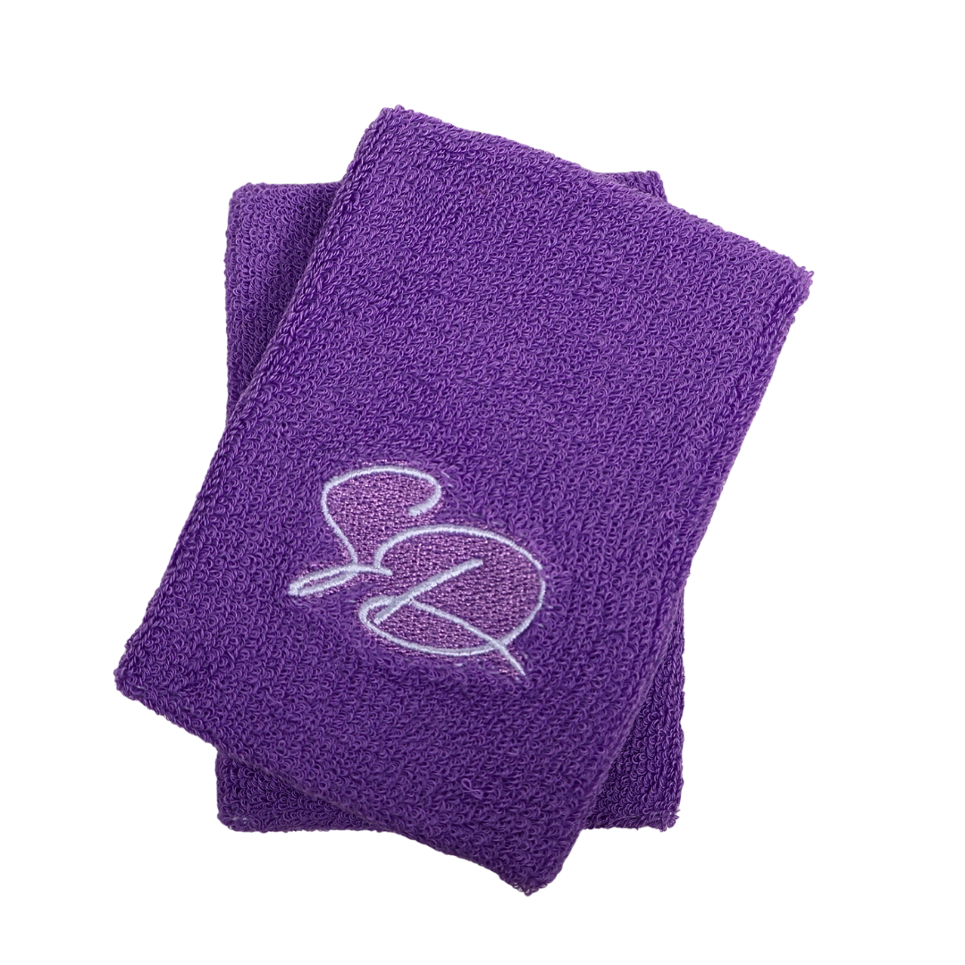 Wristbands Purple - Set of 2 pieces
