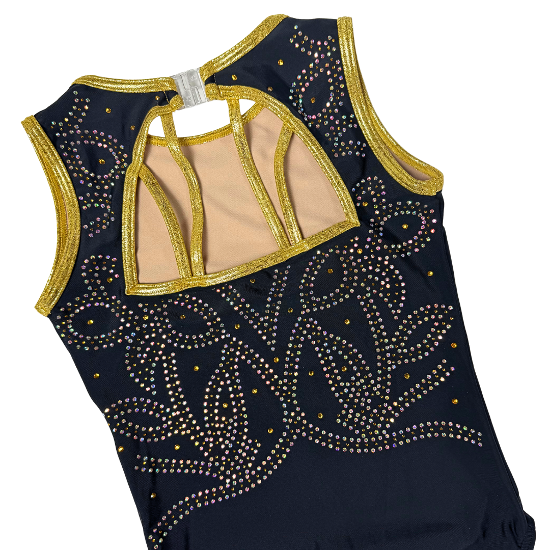 Turnpakje Floor Zwart/Goud