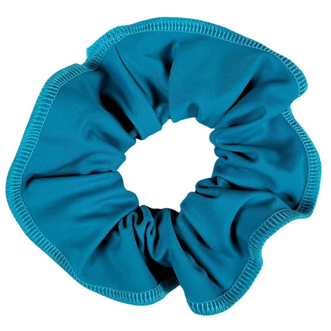 Chouchou Menthe Foncé Lycra