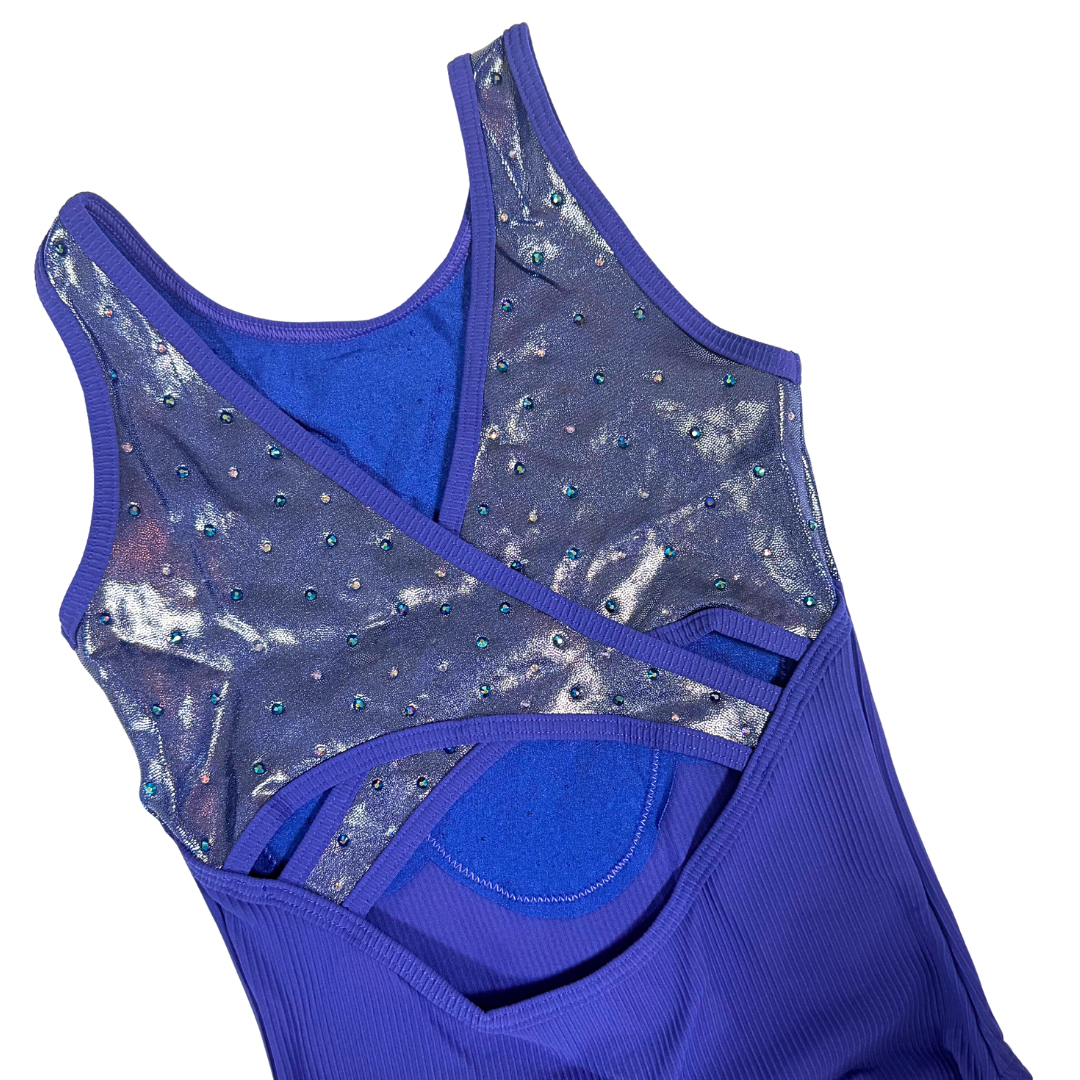 Turnpakje Britt Indigo - Ribbed