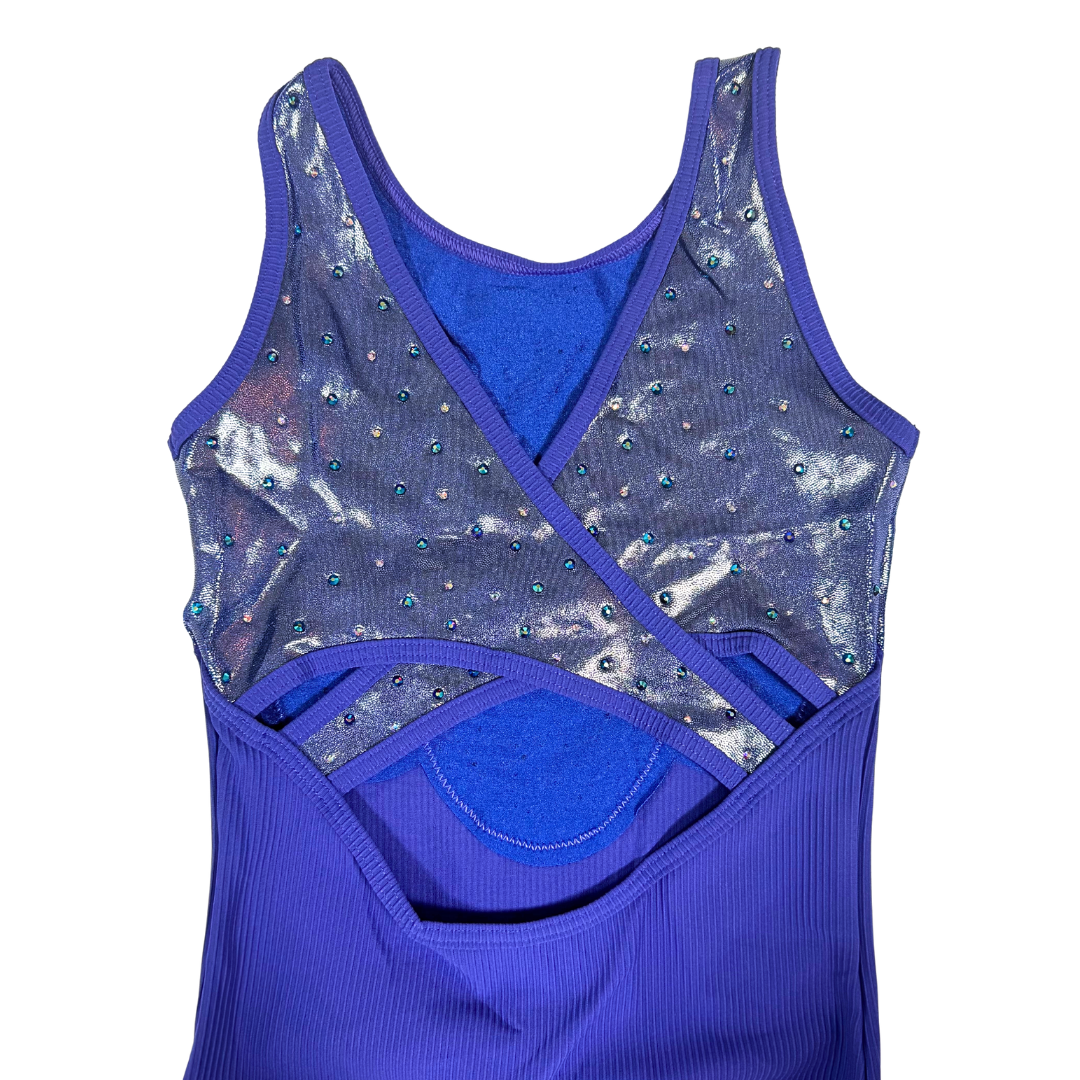Turnpakje Britt Indigo - Ribbed