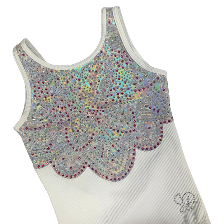Turnpakje Britt Wit - Ribbed