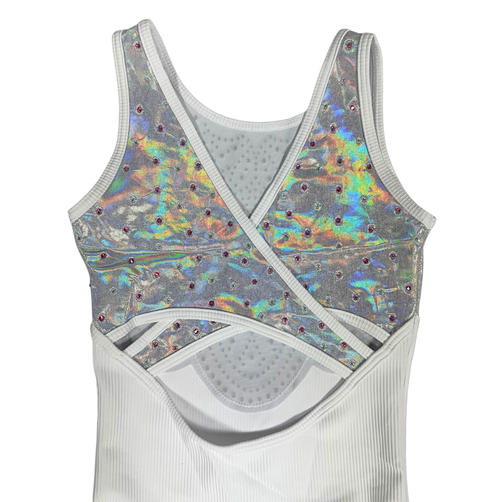 Turnpakje Britt Wit - Ribbed