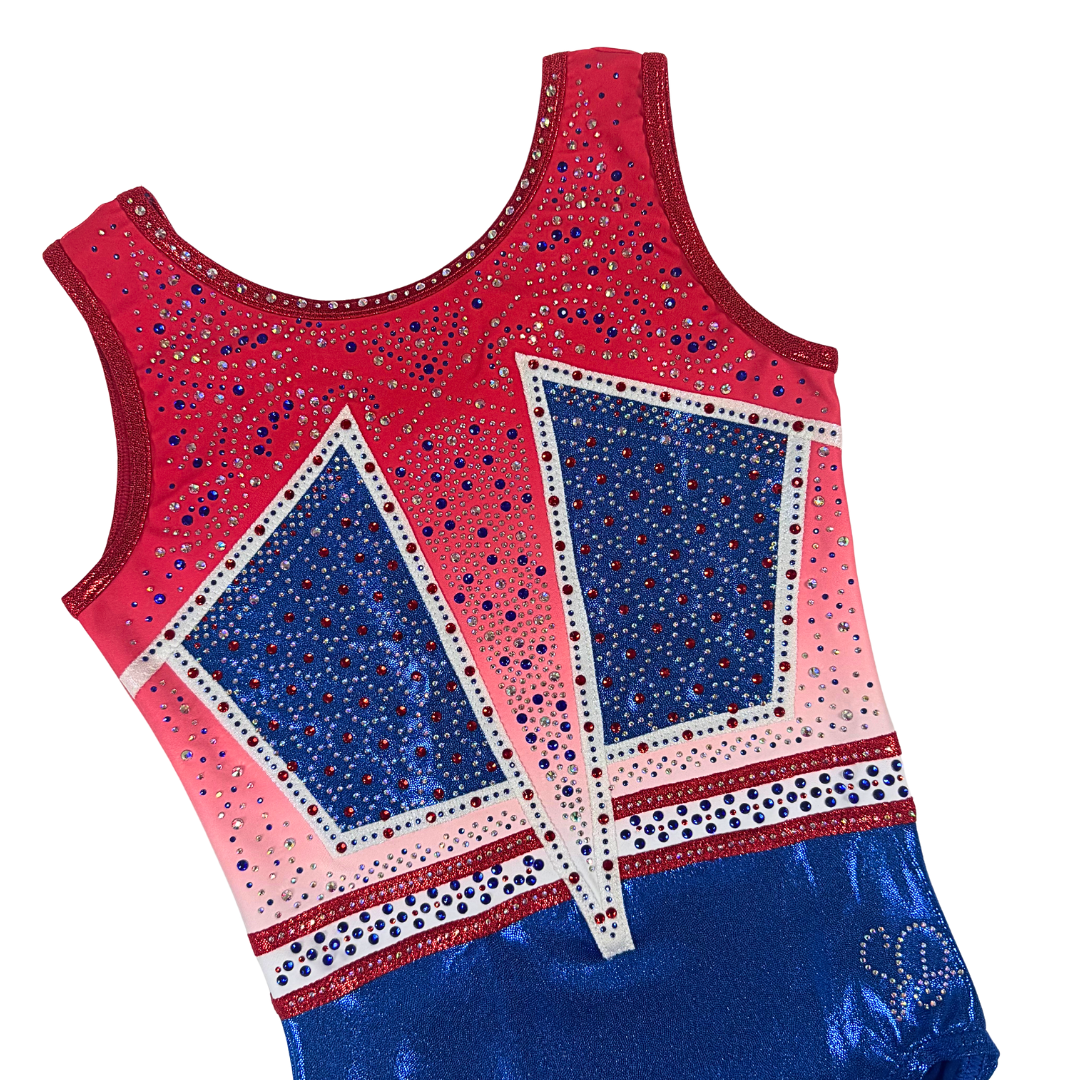 Turnpakje Loua Rood Wit Blauw