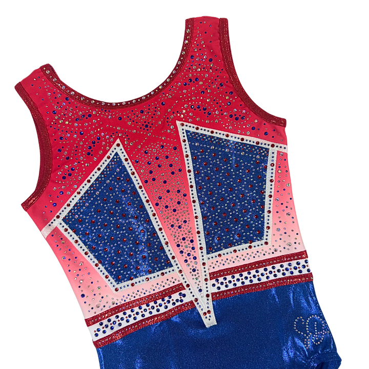 Turnpakje Loua Rood Wit Blauw