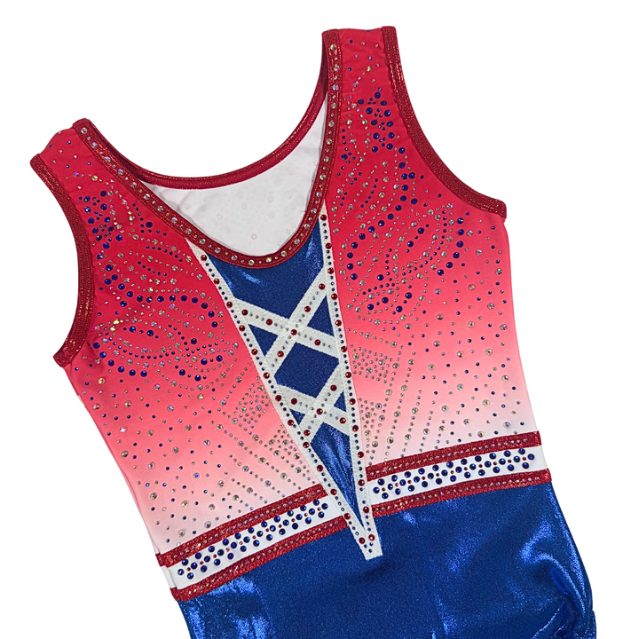 Turnpakje Loua Rood Wit Blauw