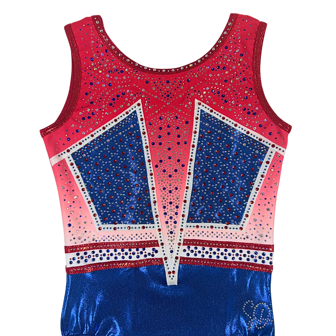 Turnpakje Loua Rood Wit Blauw