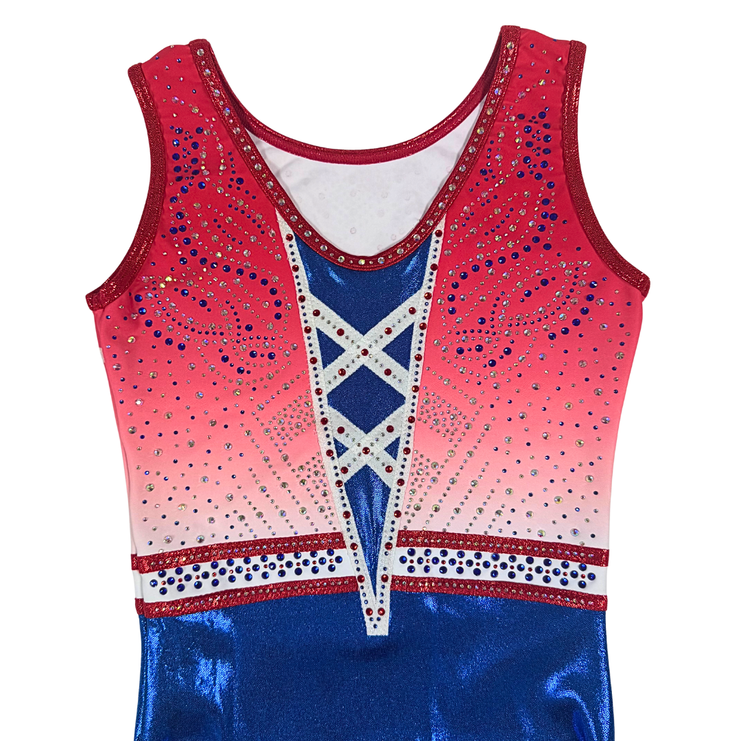 Turnpakje Loua Rood Wit Blauw