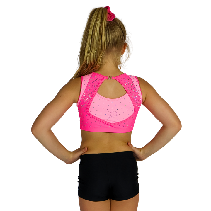 Turntopje Fien Roze