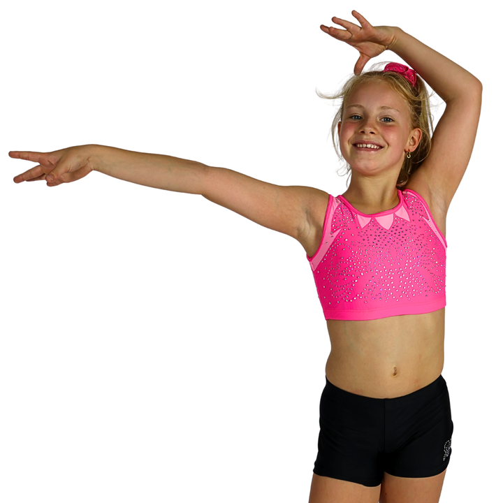 Turntopje Fien Roze