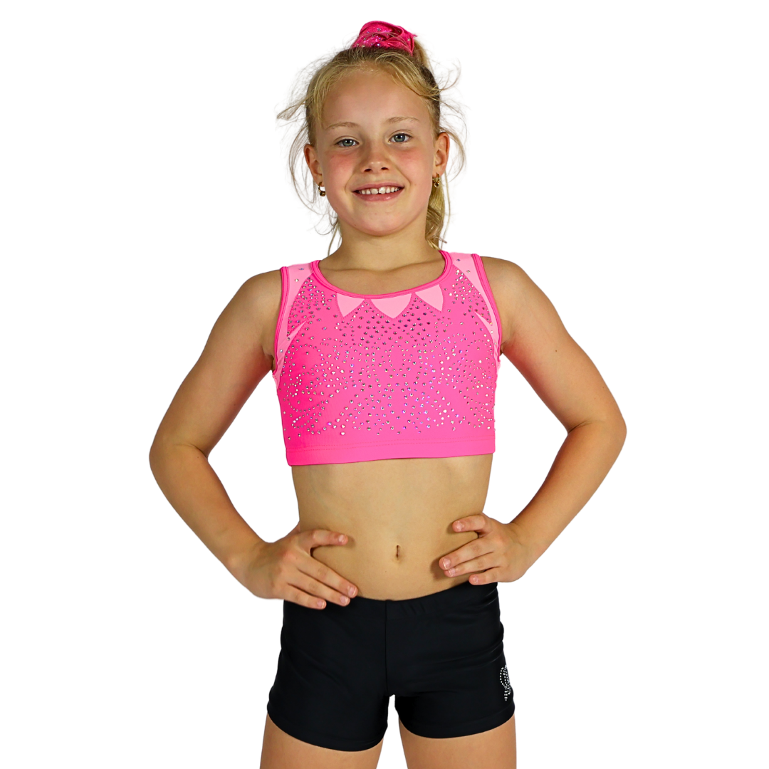 Turntopje Fien Roze