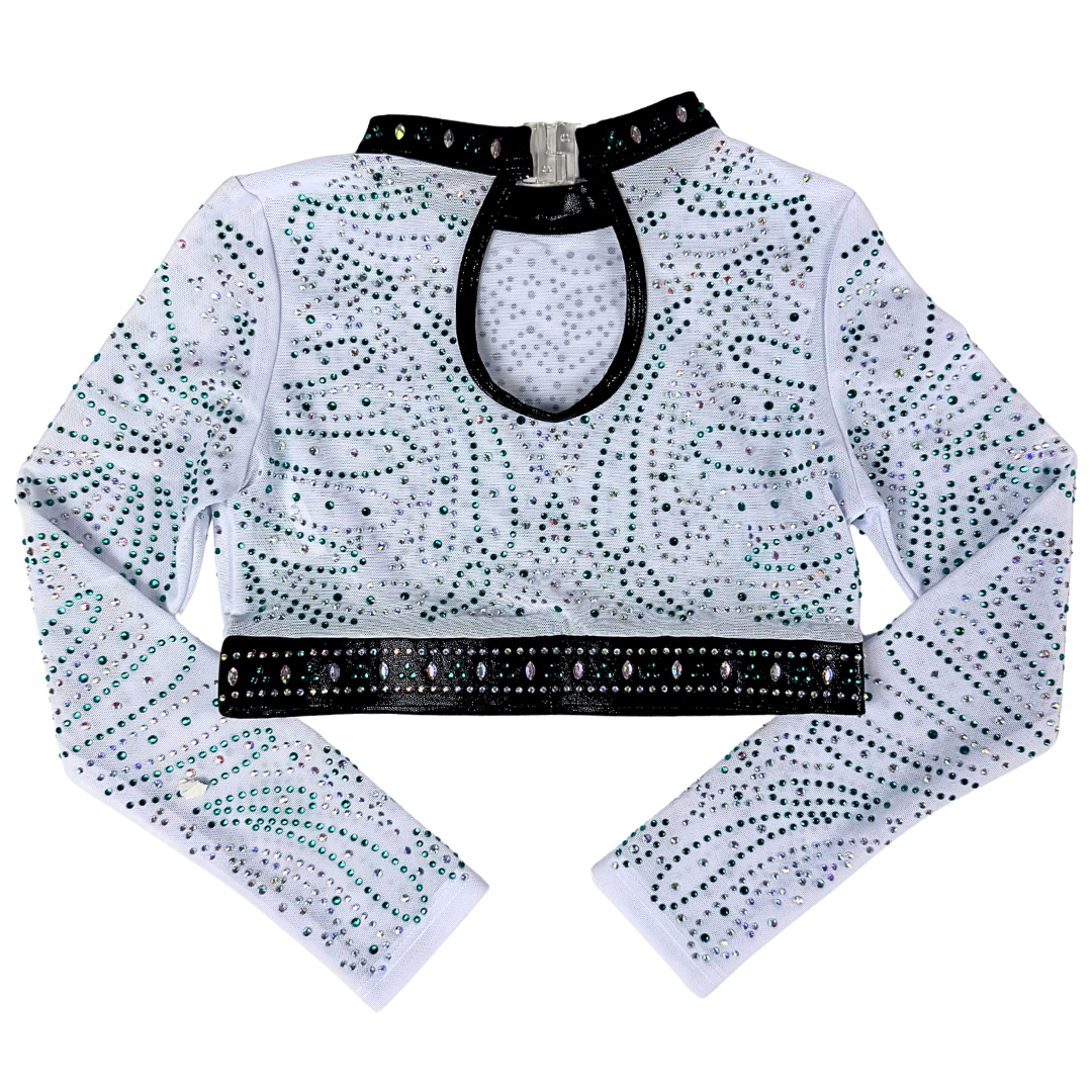 Turntopje Abby Wit Mint