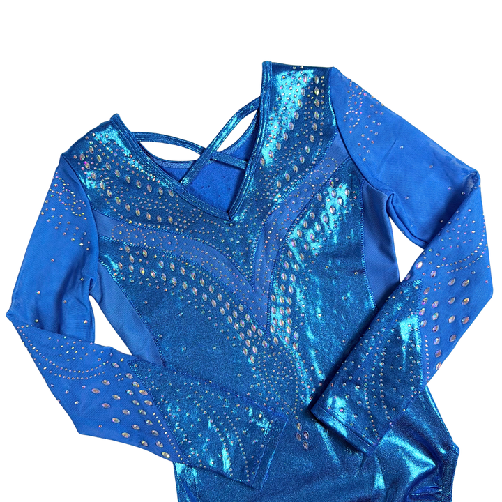 Turnpakje Isa Ocean Blauw Lange Mouw - Mystic