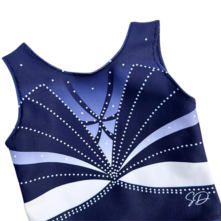 Turnpakje Knuffel Roos Navy