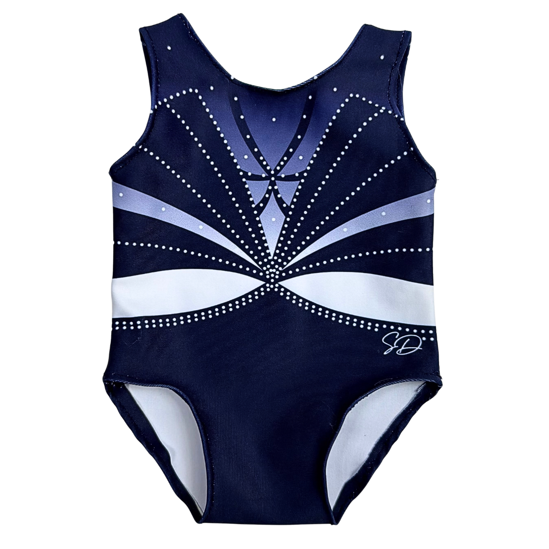 Turnpakje Knuffel Roos Navy
