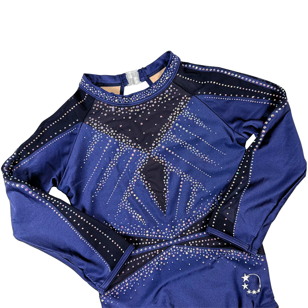 Leotard Little Stars Akiko Navy Chintz