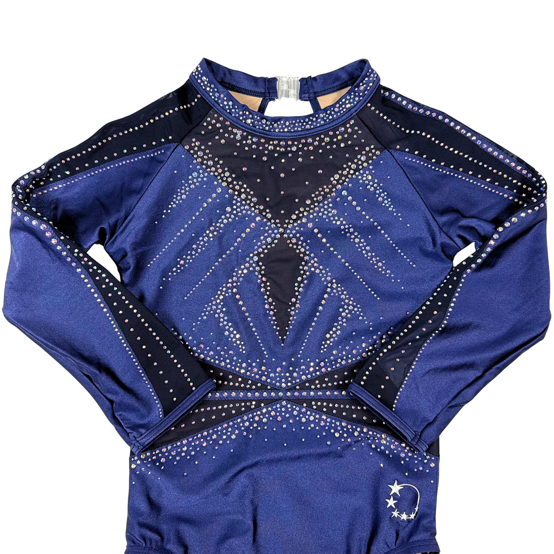 Leotard Little Stars Akiko Navy Chintz
