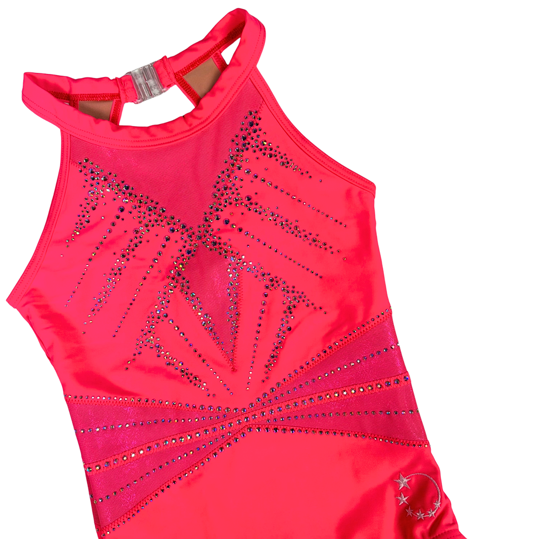 Turnpakje Little Stars Akiko Neon Roze