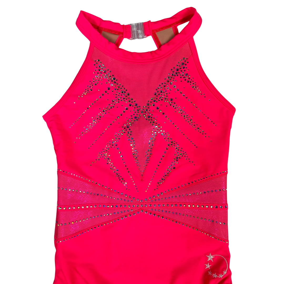 Turnpakje Little Stars Akiko Neon Roze