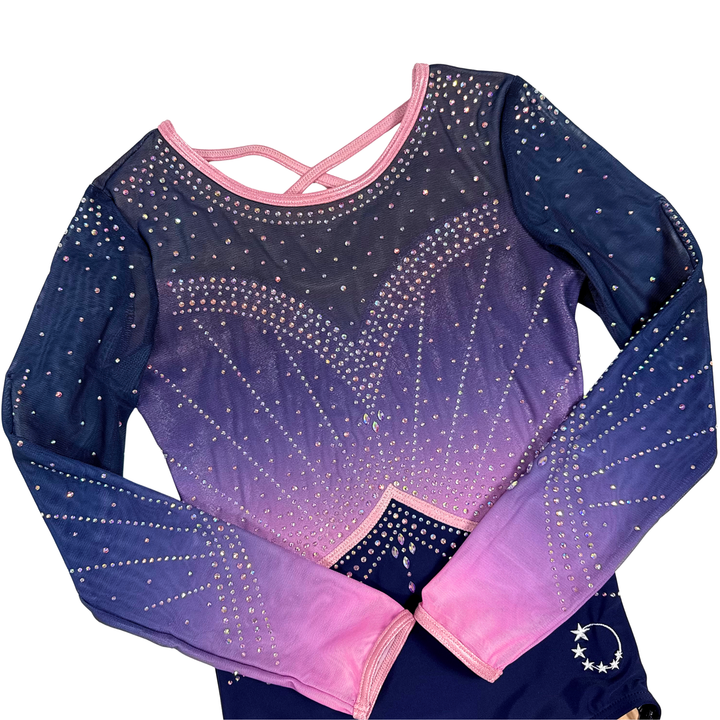 Leotard Little Stars Empress Navy Ombre