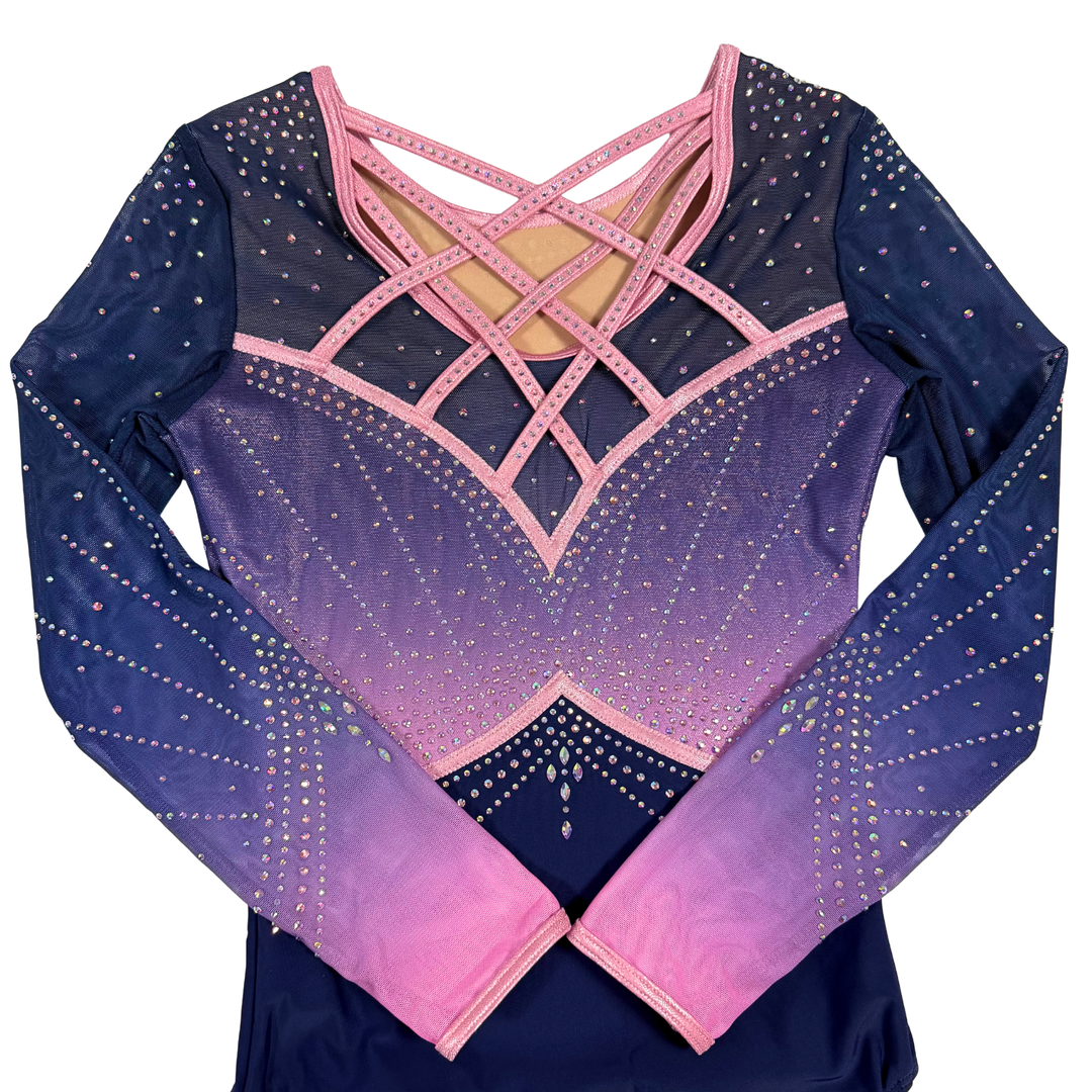 Leotard Little Stars Empress Navy Ombre