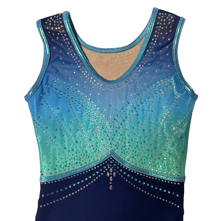 Justaucorps Little Stars Empress Ombre Menthe et Marine