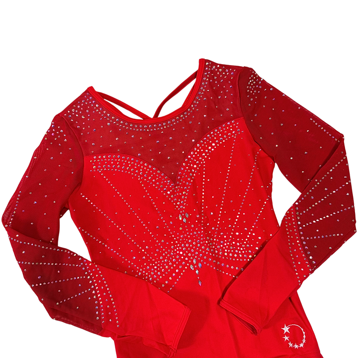 Justaucorps Little Stars Empress Rouge