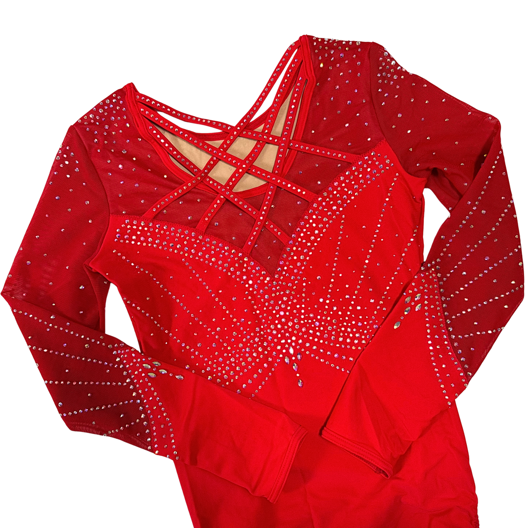 Justaucorps Little Stars Empress Rouge