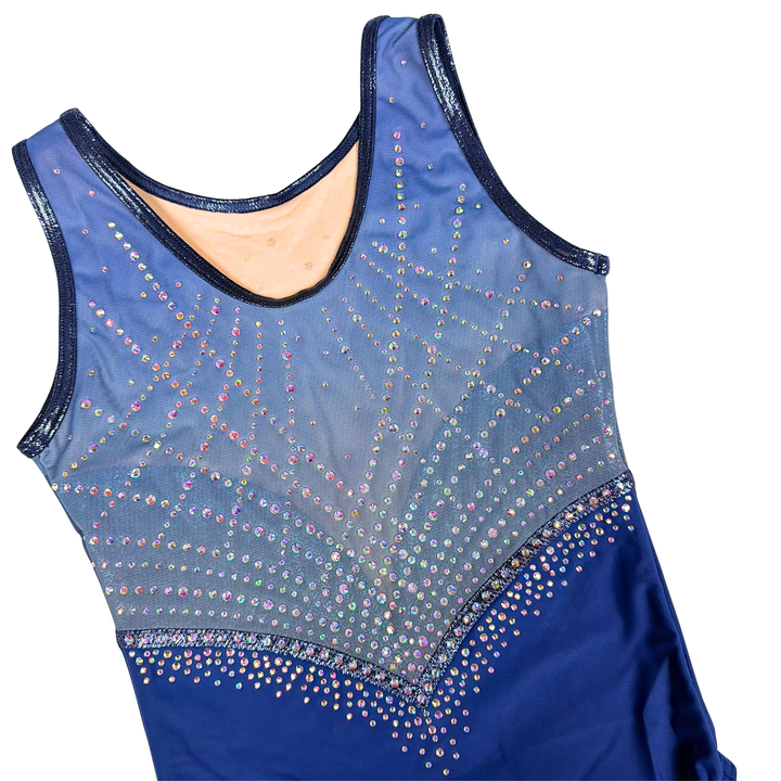 Turnpakje Little Stars Glitz Marineblauw