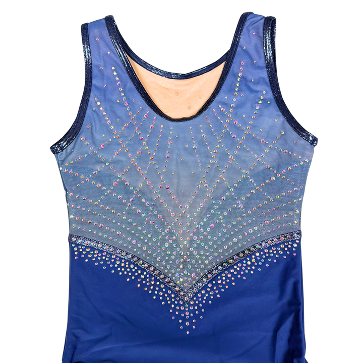 Turnpakje Little Stars Glitz Marineblauw