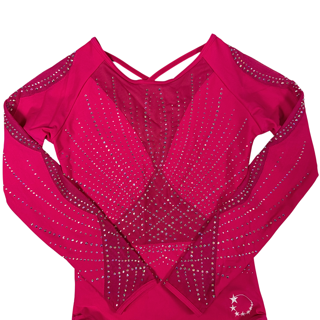 Justaucorps rose Little Stars Glory