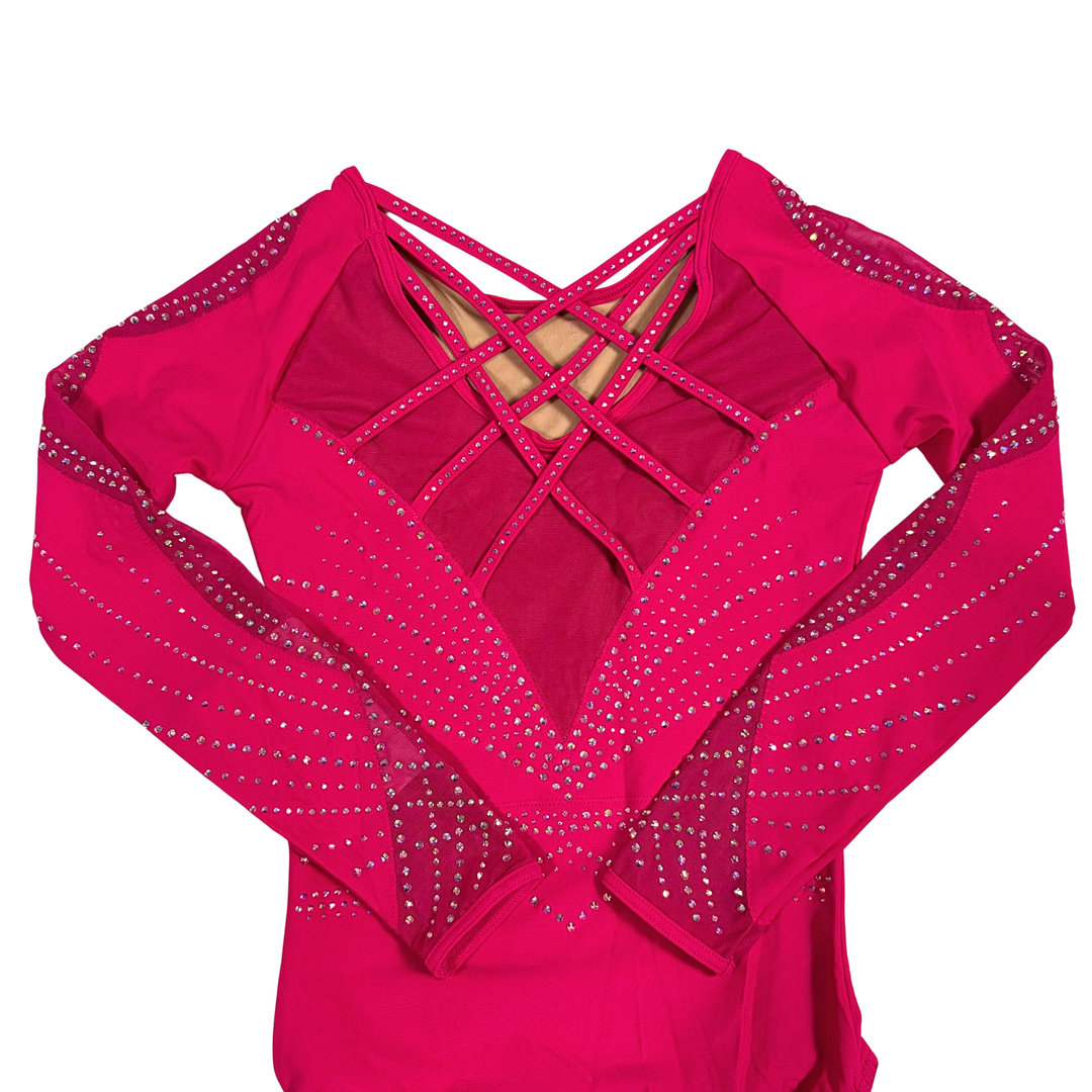 Justaucorps rose Little Stars Glory