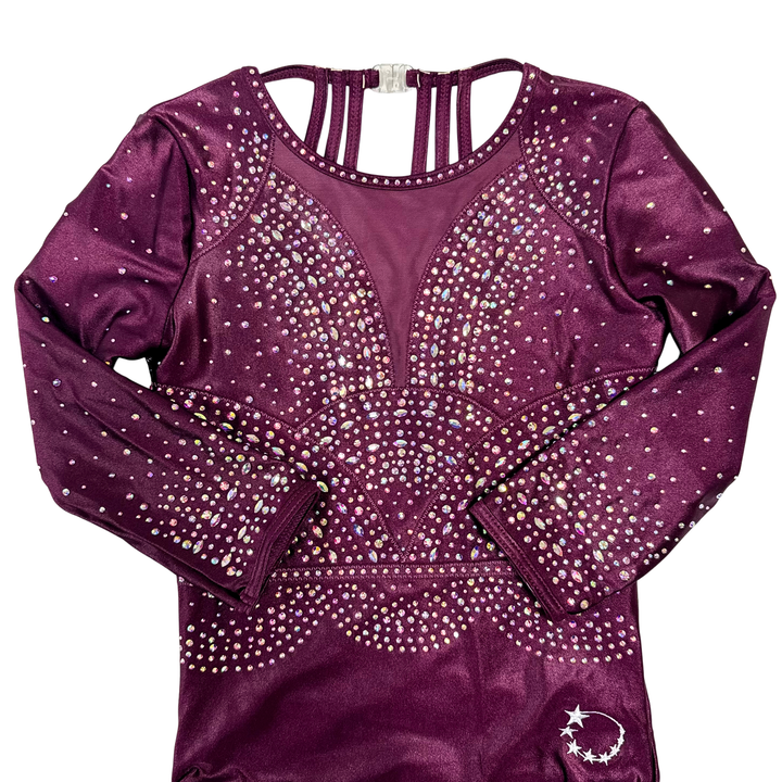 Leotard Little Stars Grace Claret