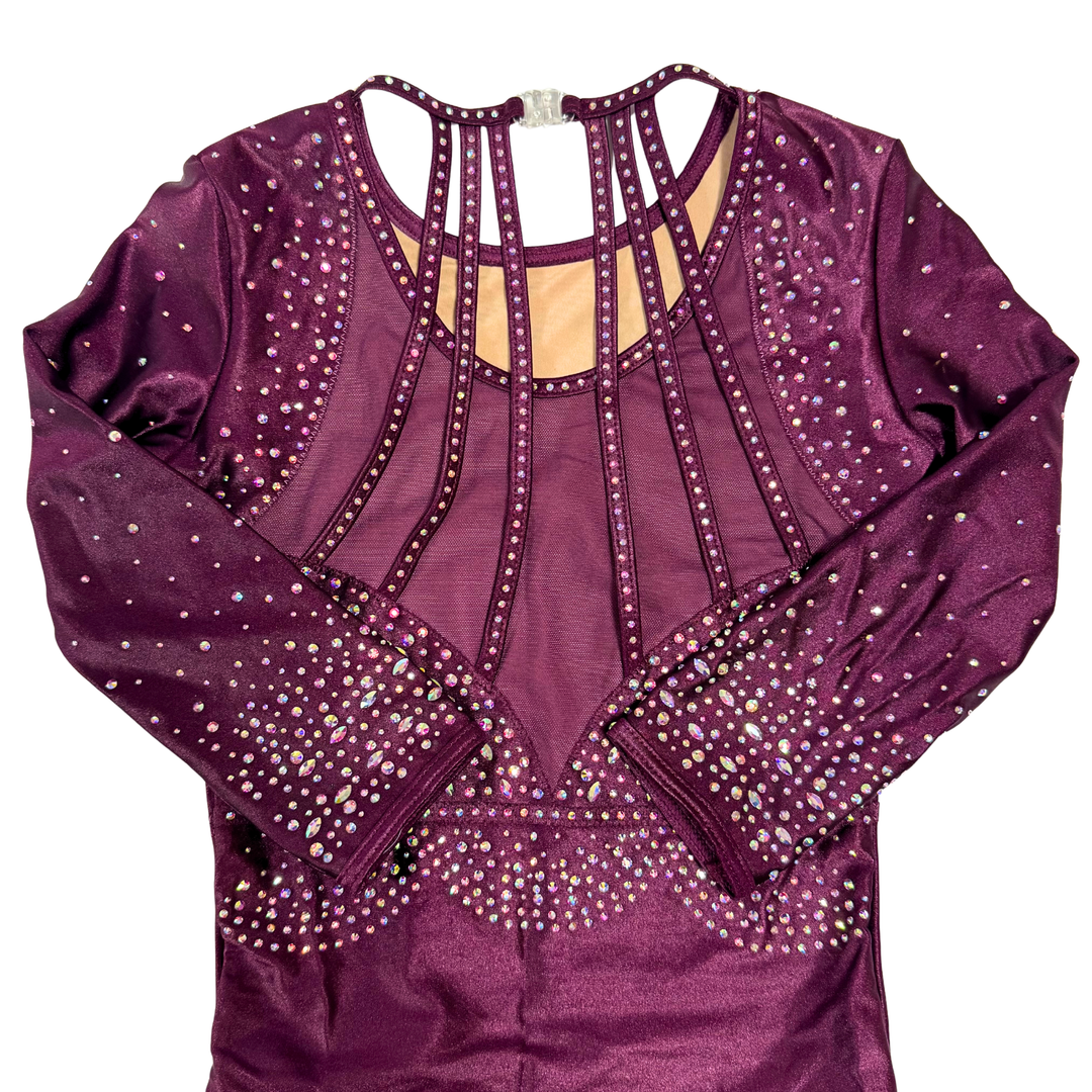 Leotard Little Stars Grace Claret