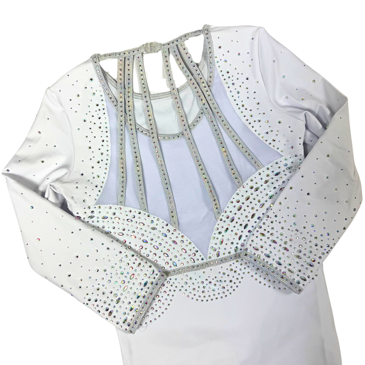 Justaucorps Little Stars Grace Blanc